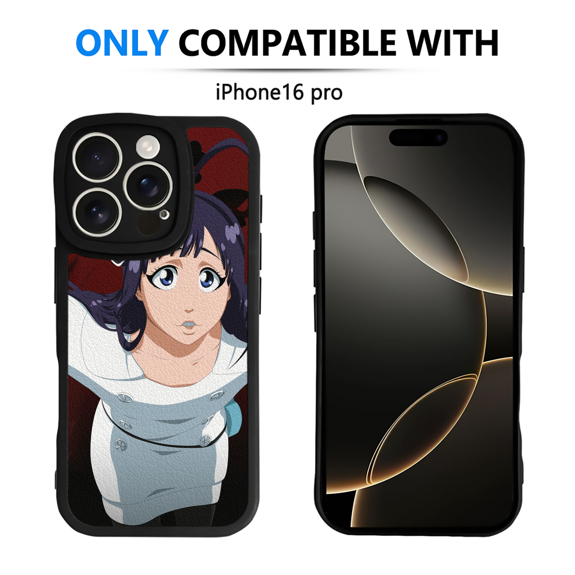 （画像用） ブリーチ BLEACH 【iPhone 16シリーズ対応】シリコンスマホケース（レザー調） 材質：シリコン